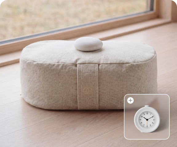 Mudita Oasis Cushion & Mudita Bell 2